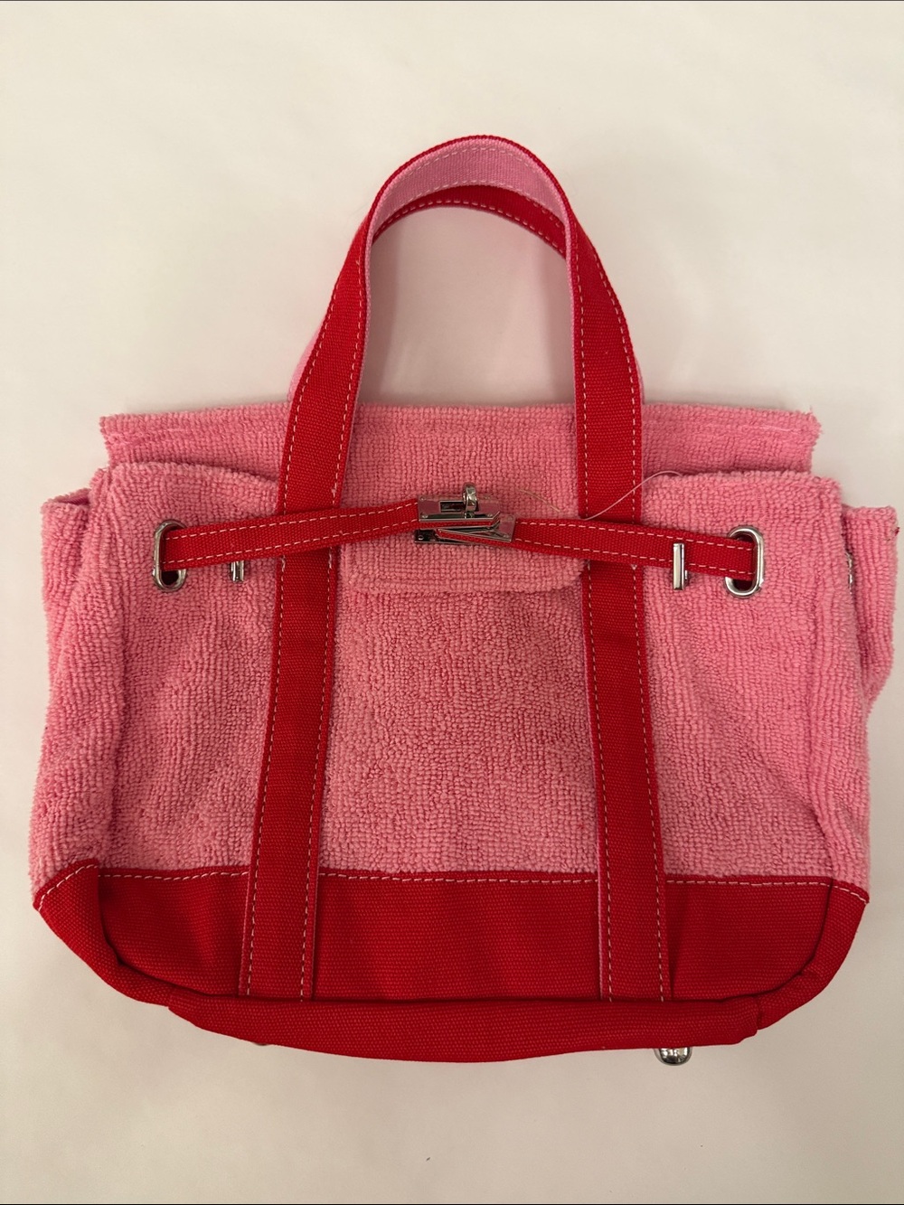 **Viral** Sunwin Boatkin Pink and Red Tote Bag - Small size